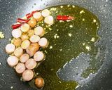 菜の花としらすのペペロンチーノ作り方5写真