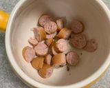 かんたん カレーチーズリゾットマグカップ作り方1写真