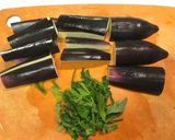 茄子とカリカリ豚肉のポン酢漬け作り方1写真