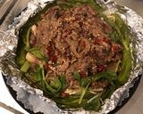 牛肉と野菜の旨辛ホイル焼き~時短のメイン作り方10写真