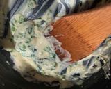 ほうれん草クリームのマッシュルーム焼き作り方5写真