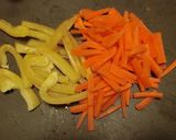 焦がしにんにく香る★焼きうどん作り方1写真