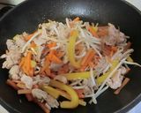 焦がしにんにく香る★焼きうどん作り方4写真
