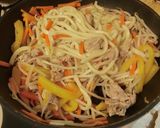 焦がしにんにく香る★焼きうどん作り方5写真