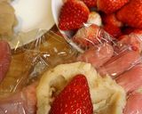 レンジで簡単　白あんのいちご大福作り方3写真