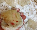 レンジで簡単　白あんのいちご大福作り方10写真