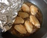 大葉香る♡とり手羽先の甘酢生姜（ガリ）煮作り方4写真