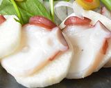 たこと長芋のレモン風味のカルパッチョ♪作り方3写真
