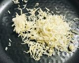 冷凍ちりめん入り 春菊チャーハン　炒飯作り方3写真
