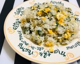 冷凍ちりめん入り 春菊チャーハン　炒飯作り方5写真
