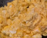 チーズ入りスクランブルエッグ作り方4写真