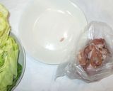 鶏肉サラダキャベツの副菜♪簡単時短作り方4写真