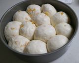 みかんとチーズのちぎりパン作り方6写真