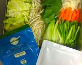 糖質制限！たっぷり野菜のあんかけパスタ作り方1写真