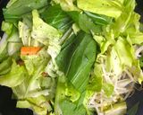 糖質制限！たっぷり野菜のあんかけパスタ作り方2写真