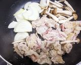 時短！豚肉としめじのトマトカレー作り方3写真