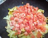 時短！豚肉としめじのトマトカレー作り方4写真