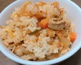 給食のキムチチャーハン作り方16写真