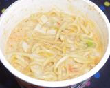 蒙古タンメン中本をアレンジ！牛乳とチーズ作り方13写真