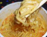 蒙古タンメン中本をアレンジ！牛乳とチーズ作り方14写真
