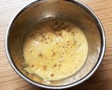 はちみつマーガリン＆納豆トースト作り方1写真
