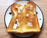 はちみつマーガリン＆納豆トースト作り方3写真