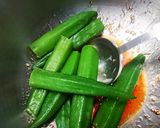 オクラの胡麻ポン酢あえ作り方4写真