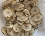 菊芋きんぴら作り方1写真