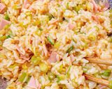 ランチに☆簡単！レタスたっぷりチャーハン作り方3写真