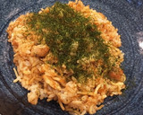 袋焼きそばと唐揚げの余りでかんたんそば飯作り方7写真