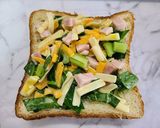 簡単★Cafe飯 キッシュ風トースト作り方3写真