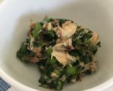 サバ缶とニラの和え物作り方3写真
