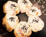 小麦粉で作るチーズごまパン作り方3写真