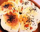 小麦粉で作るチーズごまパン作り方6写真