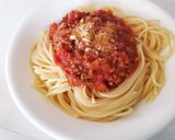 簡単　我が家のミートソース作り方4写真
