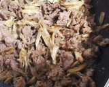 簡単！牛バラ肉と舞茸の炊き込みご飯作り方4写真
