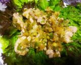 豚肉とねぎのねぎ塩ポン酢炒めレタス巻き作り方7写真