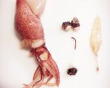 ★ホタルイカの青唐辛子炒め★作り方1写真