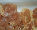 生姜ニンニク甘辛ダレの鶏肉の唐揚げ♪作り方1写真
