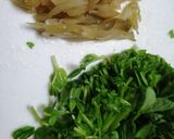 今日のおつまみ12日目、ささみ豆苗中華風作り方2写真