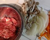 たっぷりパクチーと牛肉のチャプチェ作り方1写真