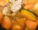 備蓄食材活用●冷凍豚肉のカボチャ煮作り方3写真