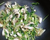 今日のおつまみ12日目、ささみ豆苗中華風作り方4写真