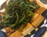 ピーマン厚揚げ醤油焼き作り方5写真