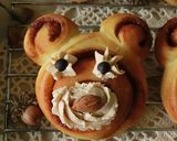 くまのシナモンロール作り方16写真