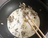 簡単シンプル⭐︎舞茸のクリームパスタ作り方2写真
