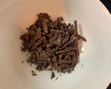 フルーツグラノーラ入り☆豆乳チョコ作り方1写真