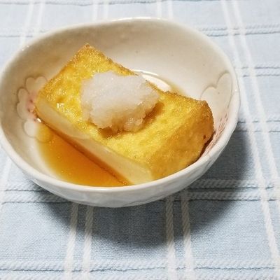 簡単♪厚揚げの揚げ出し豆腐風☆ by Hezel☆キッチン 【クックパッド