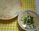 グリーンカレーを使ったタイ風？そうめん作り方7写真