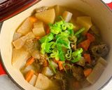 牛すじ肉とろとろ味噌煮作り方12写真